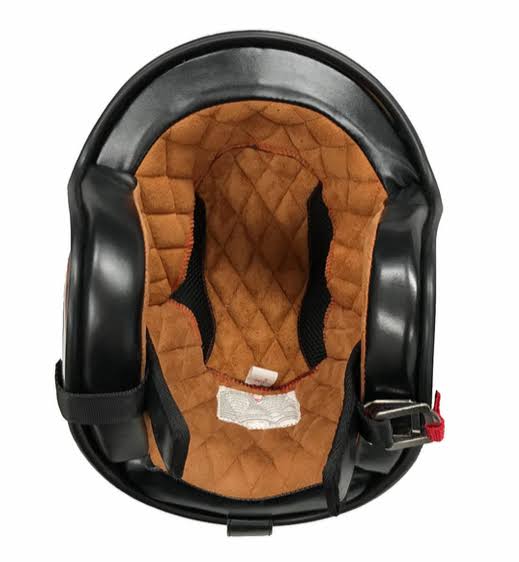 Flat Black Open Face 3/4 Helmet N403792