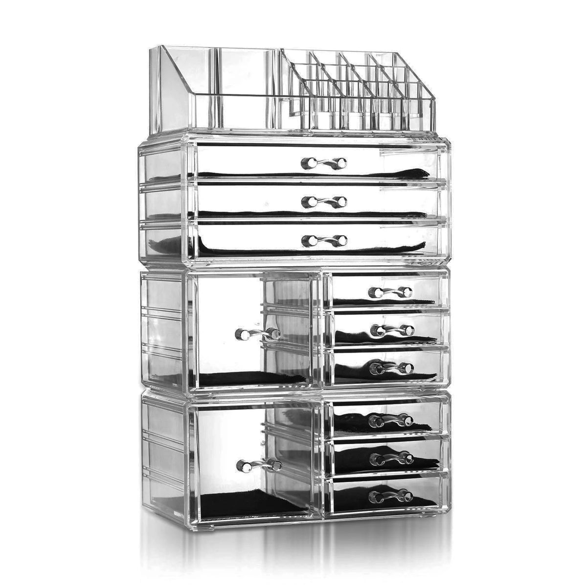 Transparent Makeup Organizer with Drawers P2570