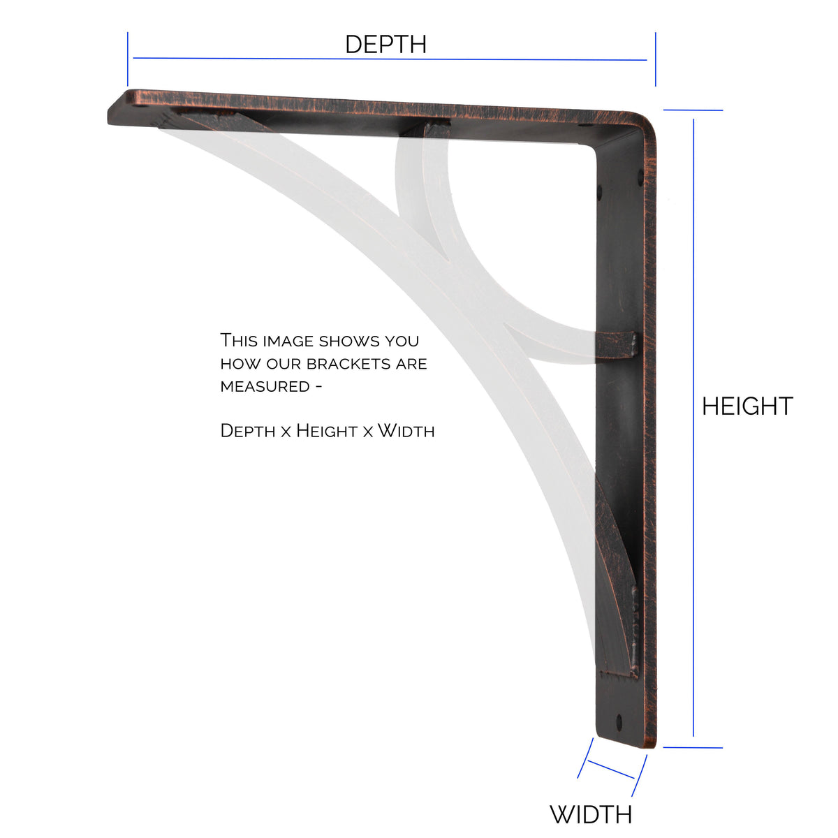 Wrought Iron Corbel W982