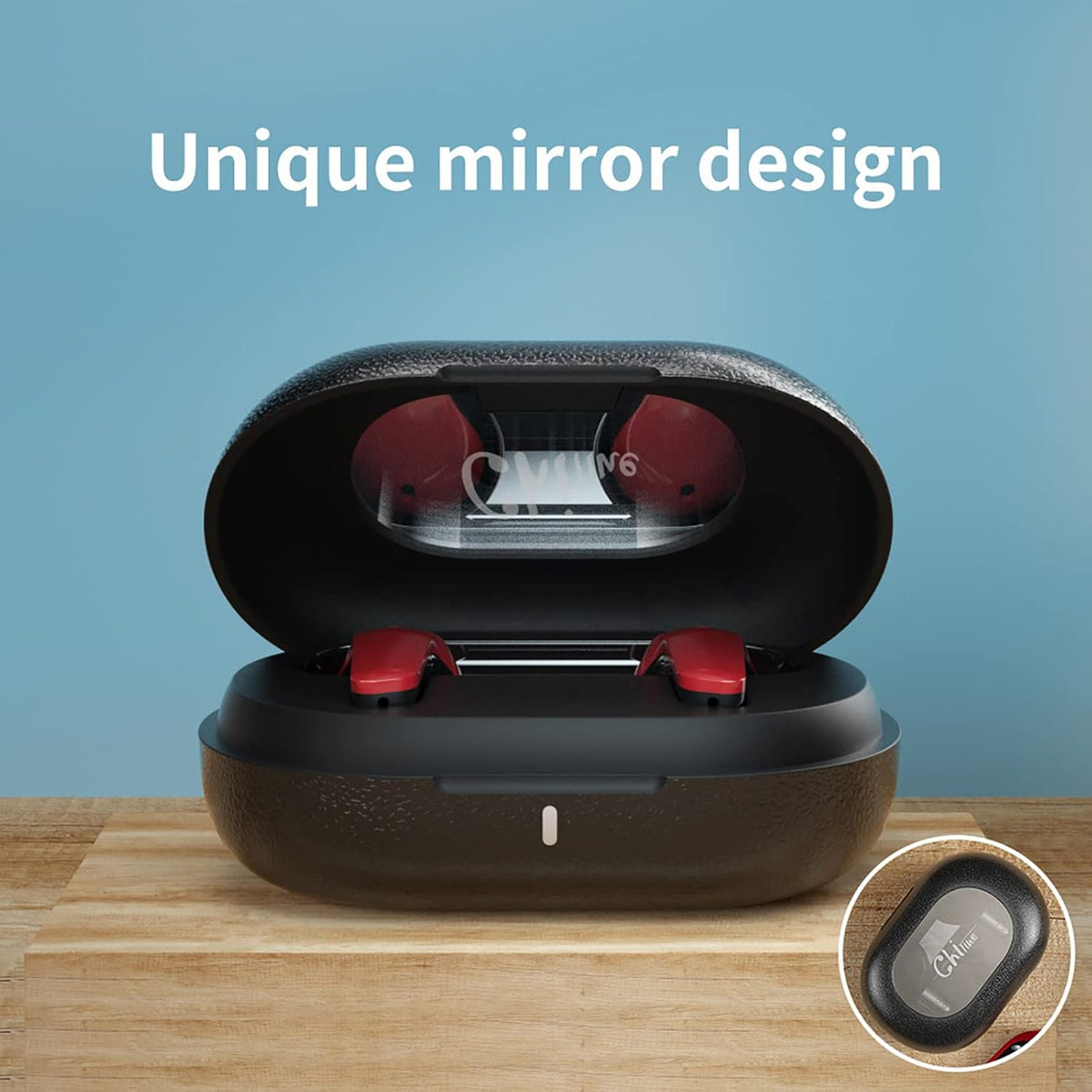Black True Wireless Earbuds with Noise Cancelling E4631