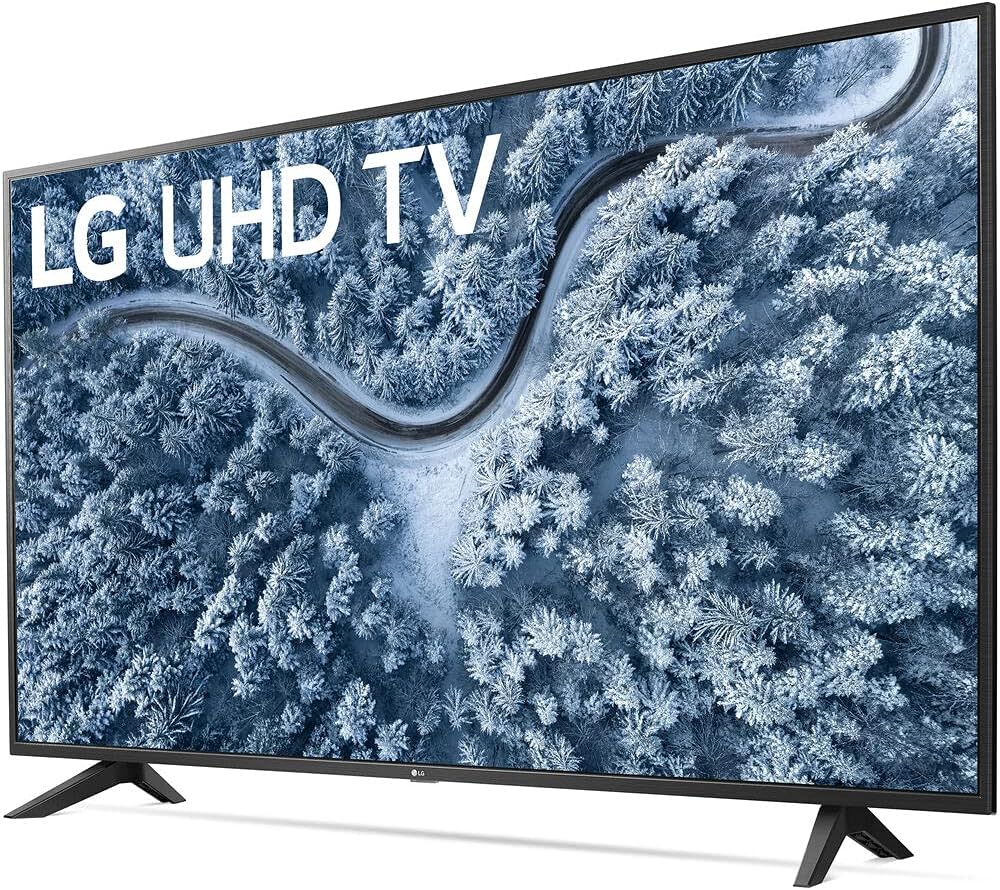 65 Inch 4K LED UHD Smart TV Bundle with Soundbar, Subwoofer, Wall Mount, HDMI Cables T43474