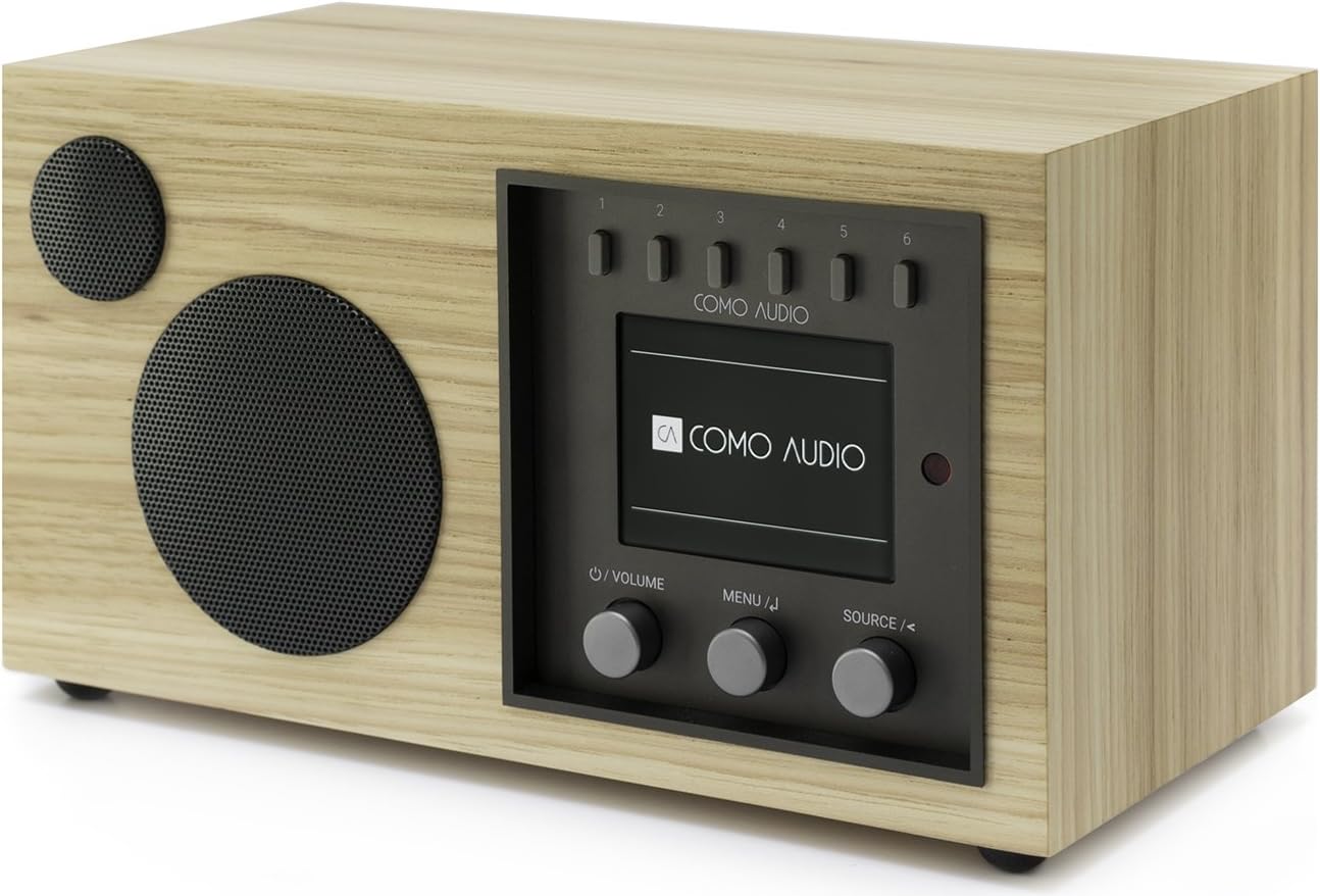 Wireless Speaker with Hand-Crafted Veneer Cabinets G22664