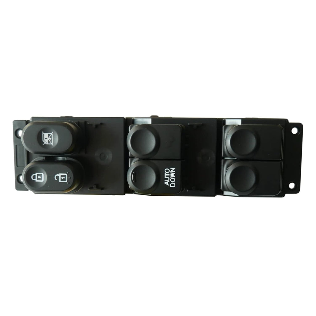 Master Power Window Switch Main Switch Assembly Front Left Driver Side Compatible with 2011-2017 Hyundai Accent 1.6L Pack of 2 H65235