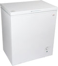 White 5.0 Cubic Feet Compact Chest Freezer with Removable Wire Basket B930406