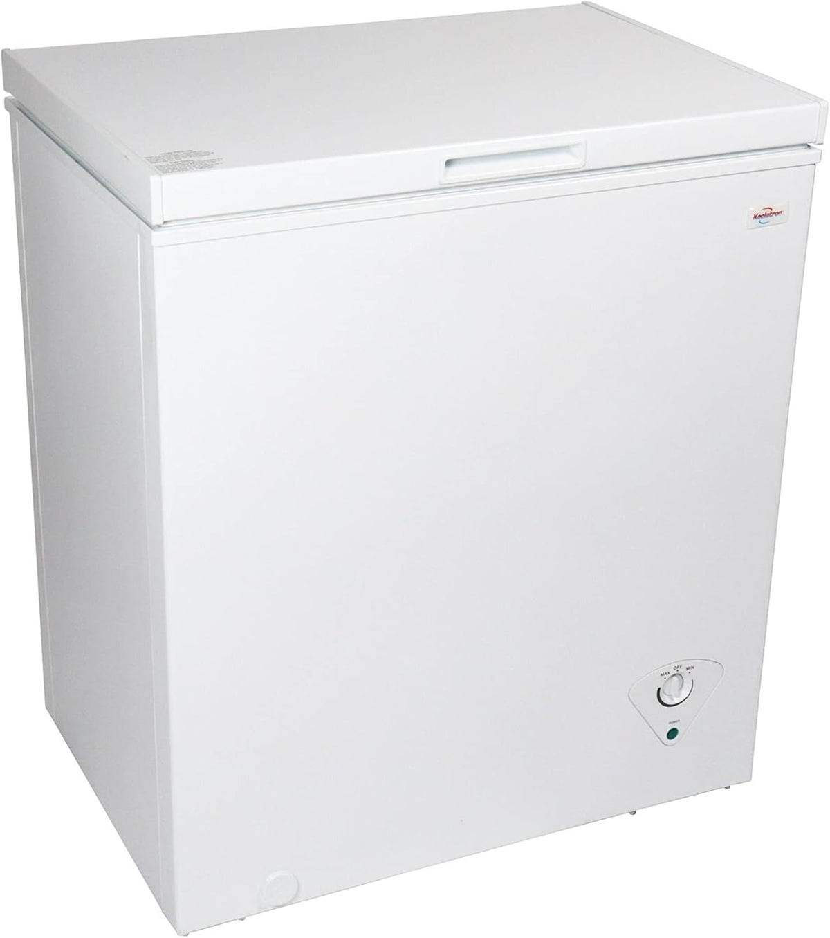 White 5.0 Cubic Feet Compact Chest Freezer with Removable Wire Basket B930406