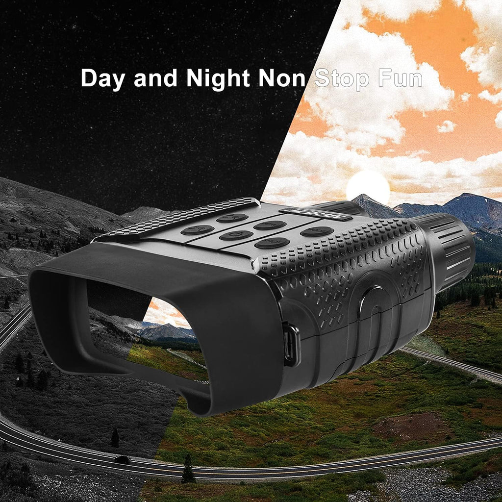 Black Night Vision Binoculars Digital Infrared Goggles Y78710
