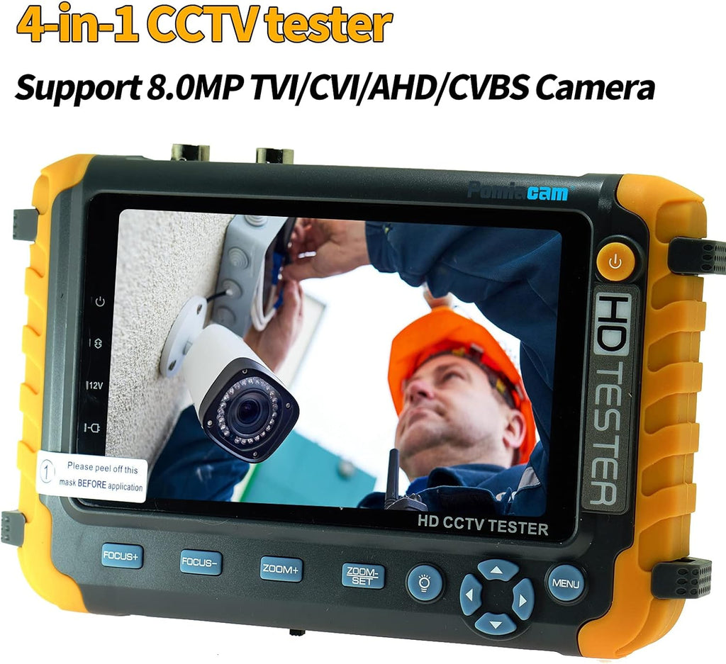 CCTV Tester with UTP/PTZ Tool, DC12V Output Portable Monitor C902