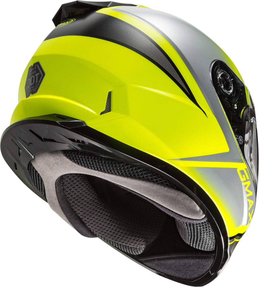Matte HI-VIS/BLK/GRY XL Hail Snow Helmet with ELEC Shield H810366