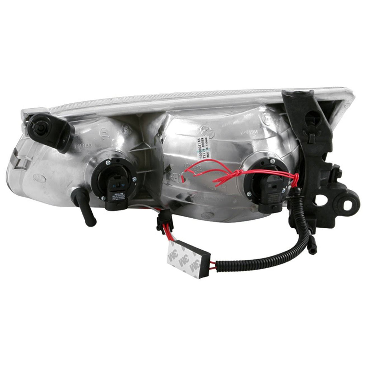 Black Halo Crystal Headlights for 2000-2001 Toyota Camry V4328