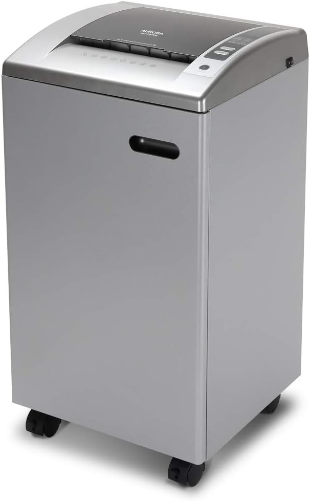 20-Sheet Crosscut Paper and Credit Card Shredder with 7-Gallon Pullout Basket S550158