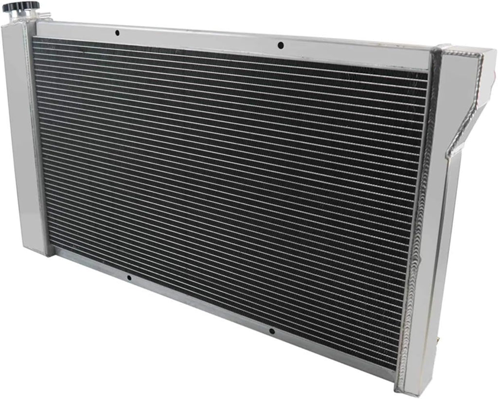 4 Row Aluminum Radiator with 2 x 12" Fan and Shroud M93629