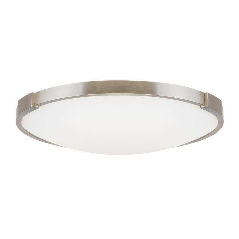 Aged Brass LED Flush Mount F3204