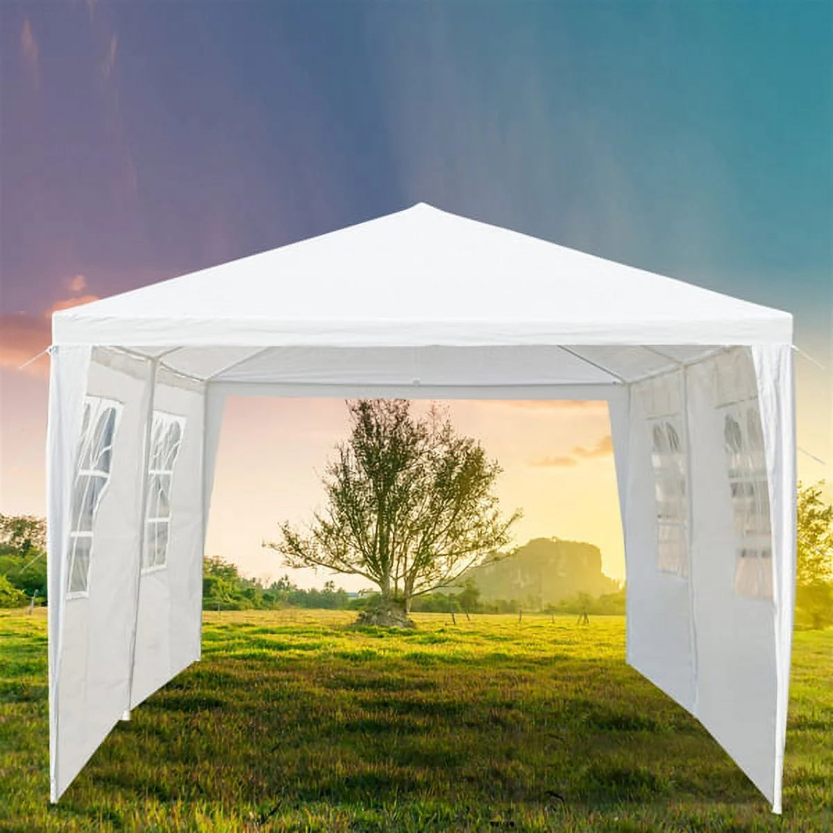 White Outdoor Gazebo Tent E899
