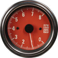 Red 0-8K RPM Tachometer J32068