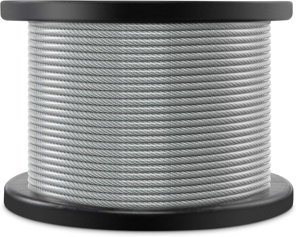 7x7 Wire Rope PVC Coated Galvanized Steel Aircraft Cable H439606