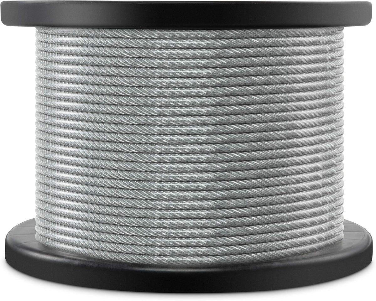 7x7 Wire Rope PVC Coated Galvanized Steel Aircraft Cable H439606