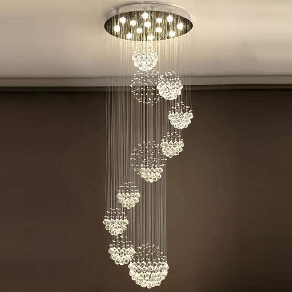 Crystal Chandelier, 13 Lights, Dia 31.5 X H86.6 F215448