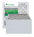 Silver MERV 8 12x15x1 Pleated AC Furnace Air Filter, Pack of 12 K67167