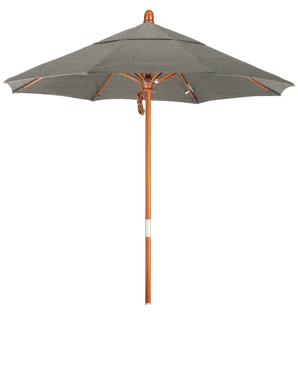 7.5 ft. Wood Market Umbrella W4760