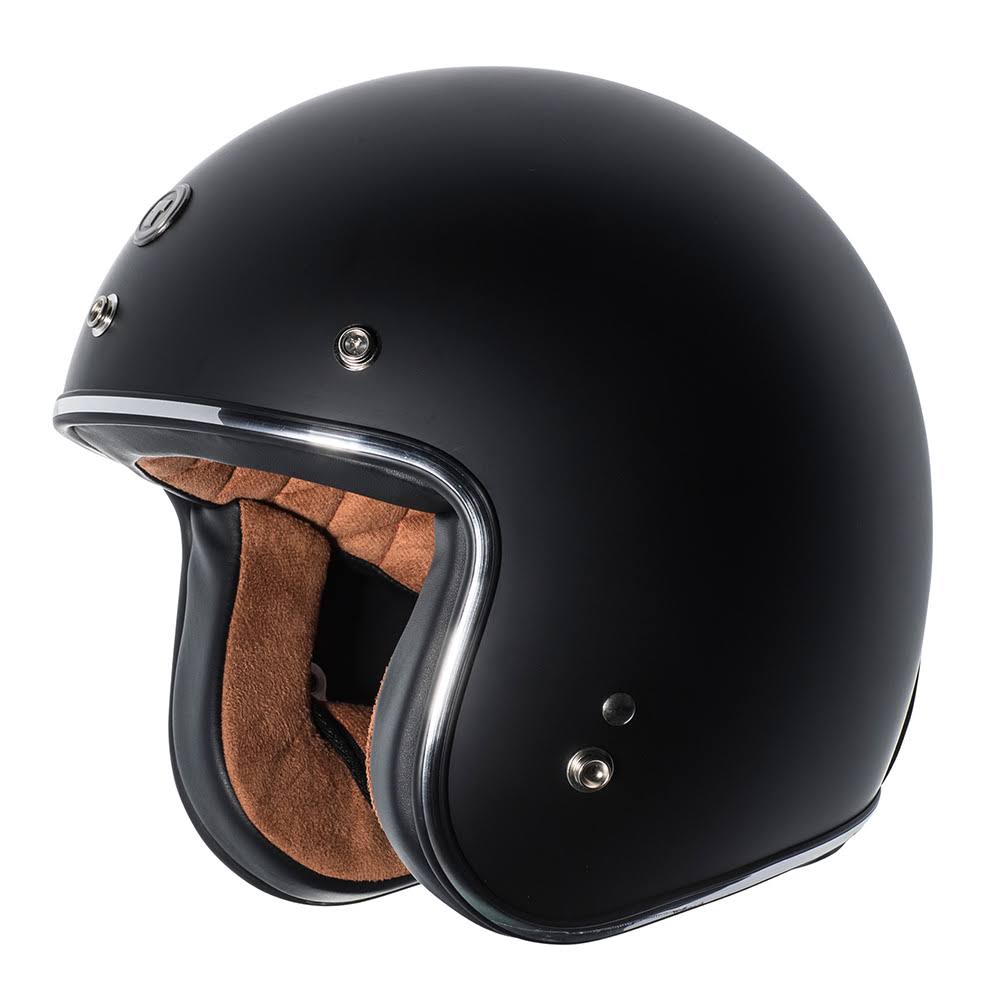 Flat Black Open Face 3/4 Helmet N403792