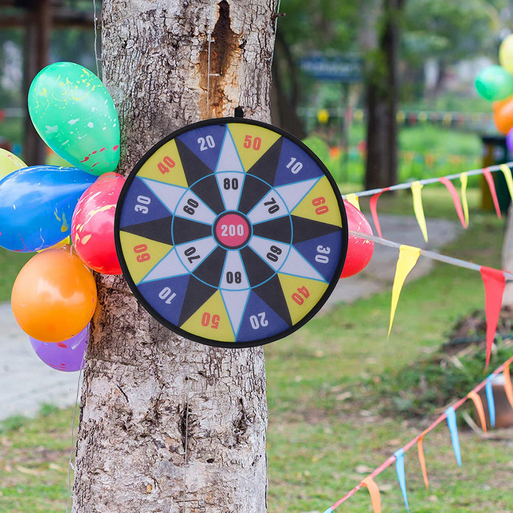 2 Sets Sticky Ball Dart Board Toy I6524