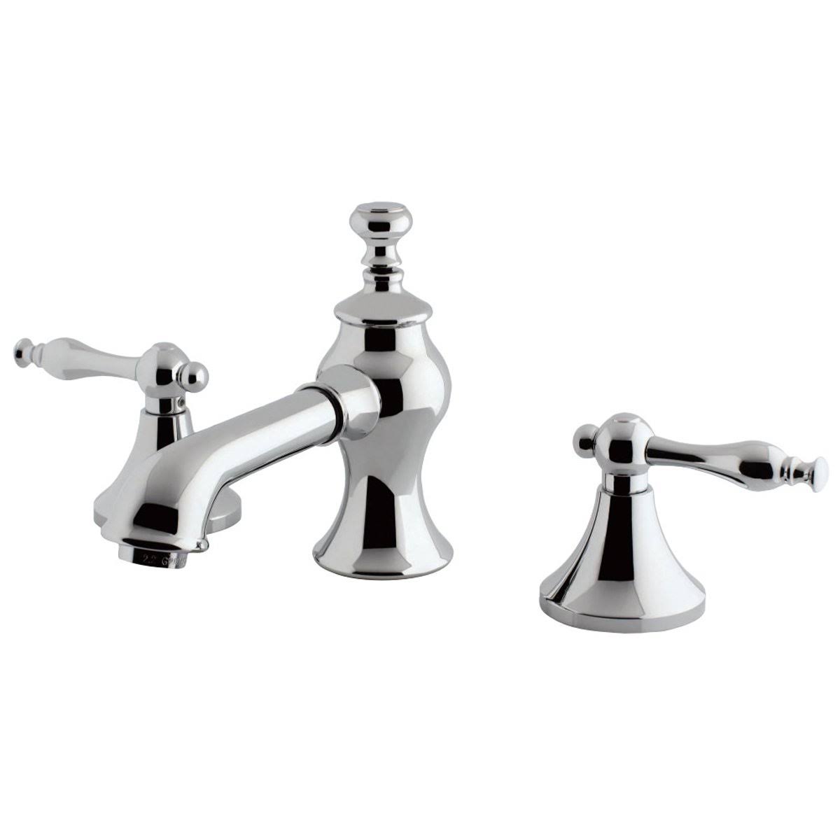Brushed Nickel Widespread Bathroom Faucet G93884