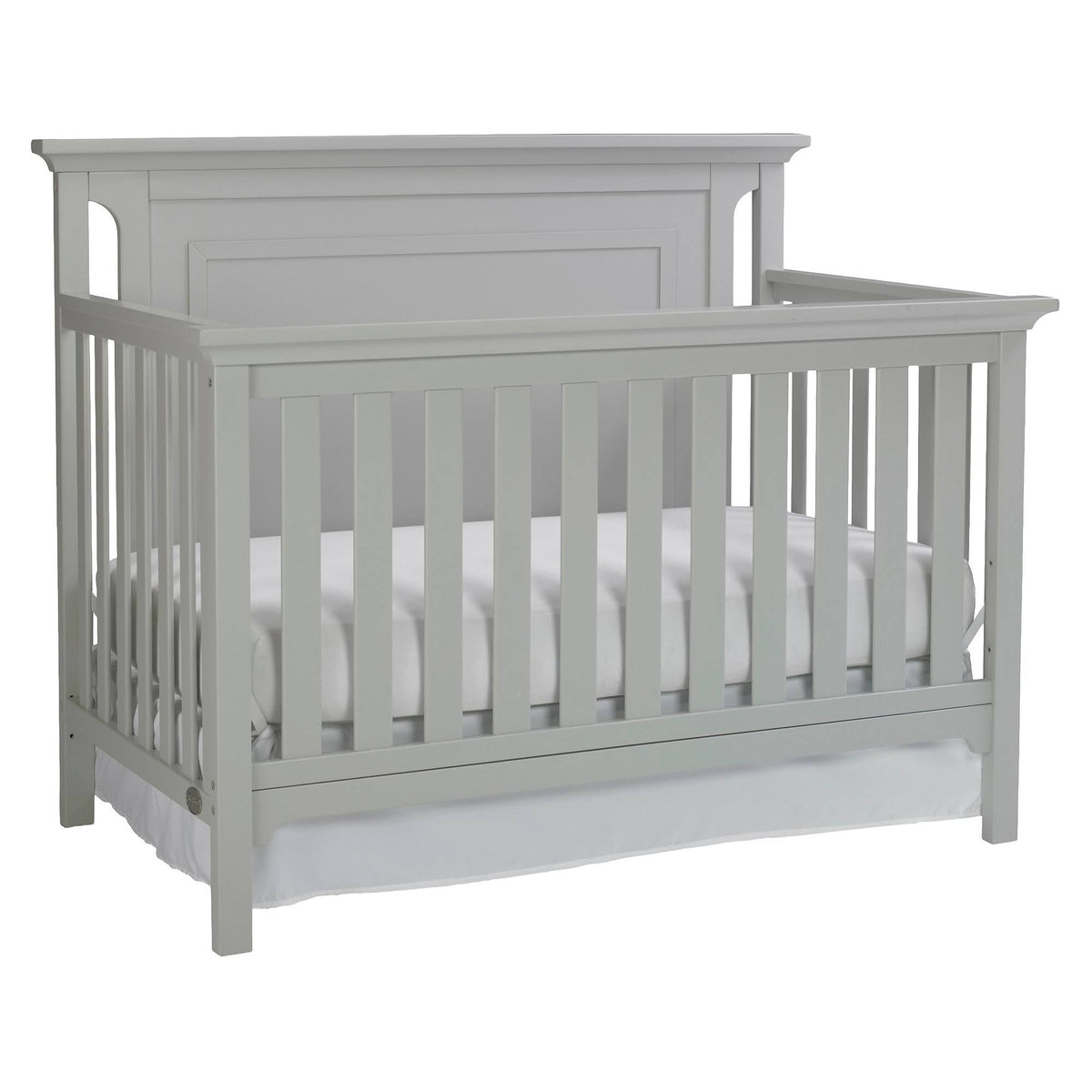 4-in-1 Convertible Crib, Misty Grey U9352