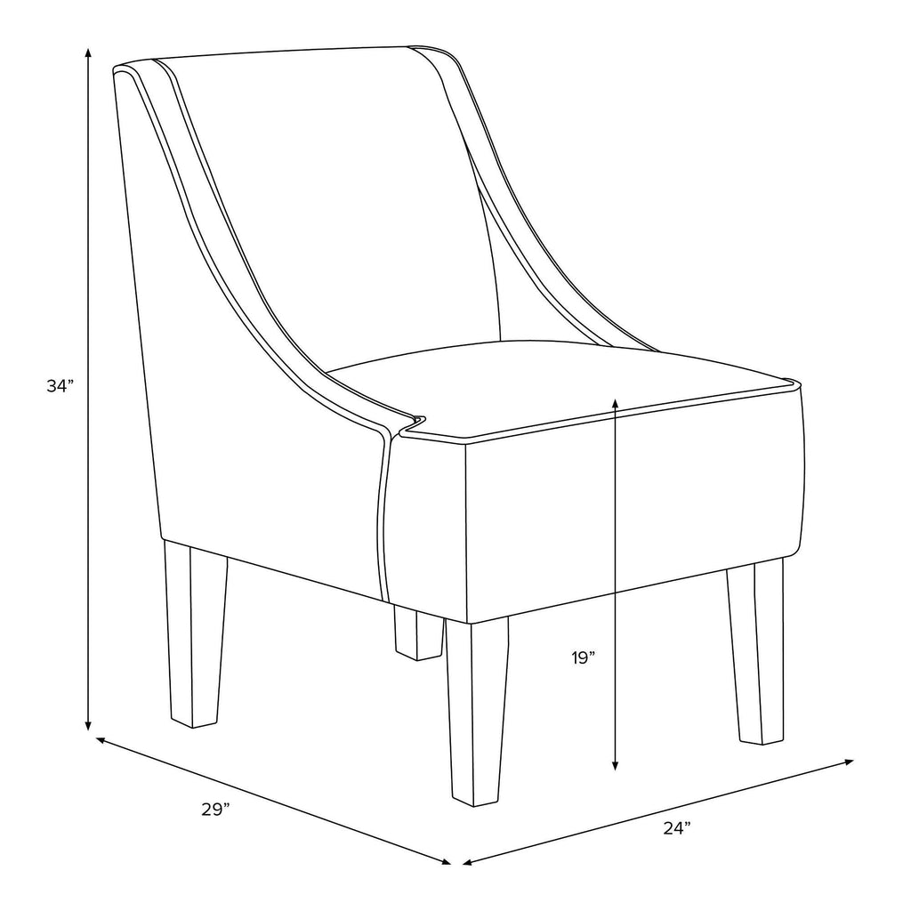 White Accent Chair K443942
