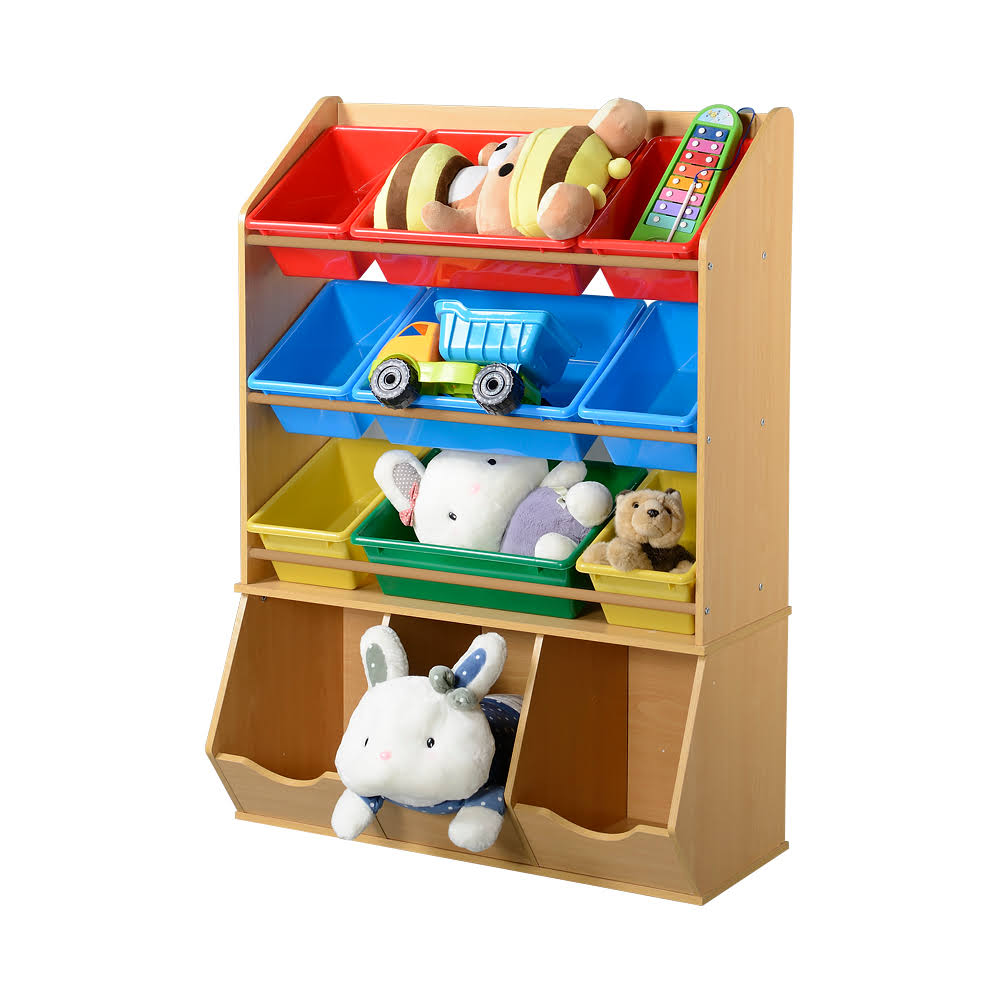 12 Bin Organizer with Nine Removable Plastic Bins Z8946