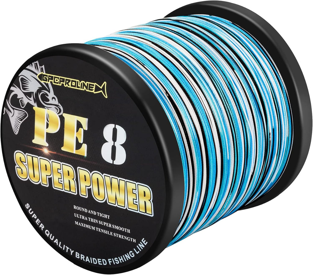 Braided Fishing Line PE 10LB/15LB/20LB/30LB/50LB/80LB/100LB Pack of 2 U3690