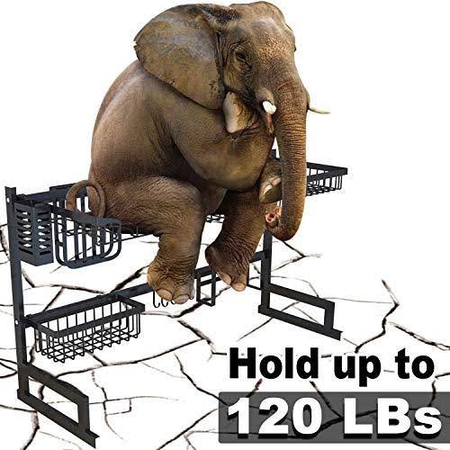 Length Adjustable Stainless Steel Over Sink Rack 2 Tier Shelf I36263