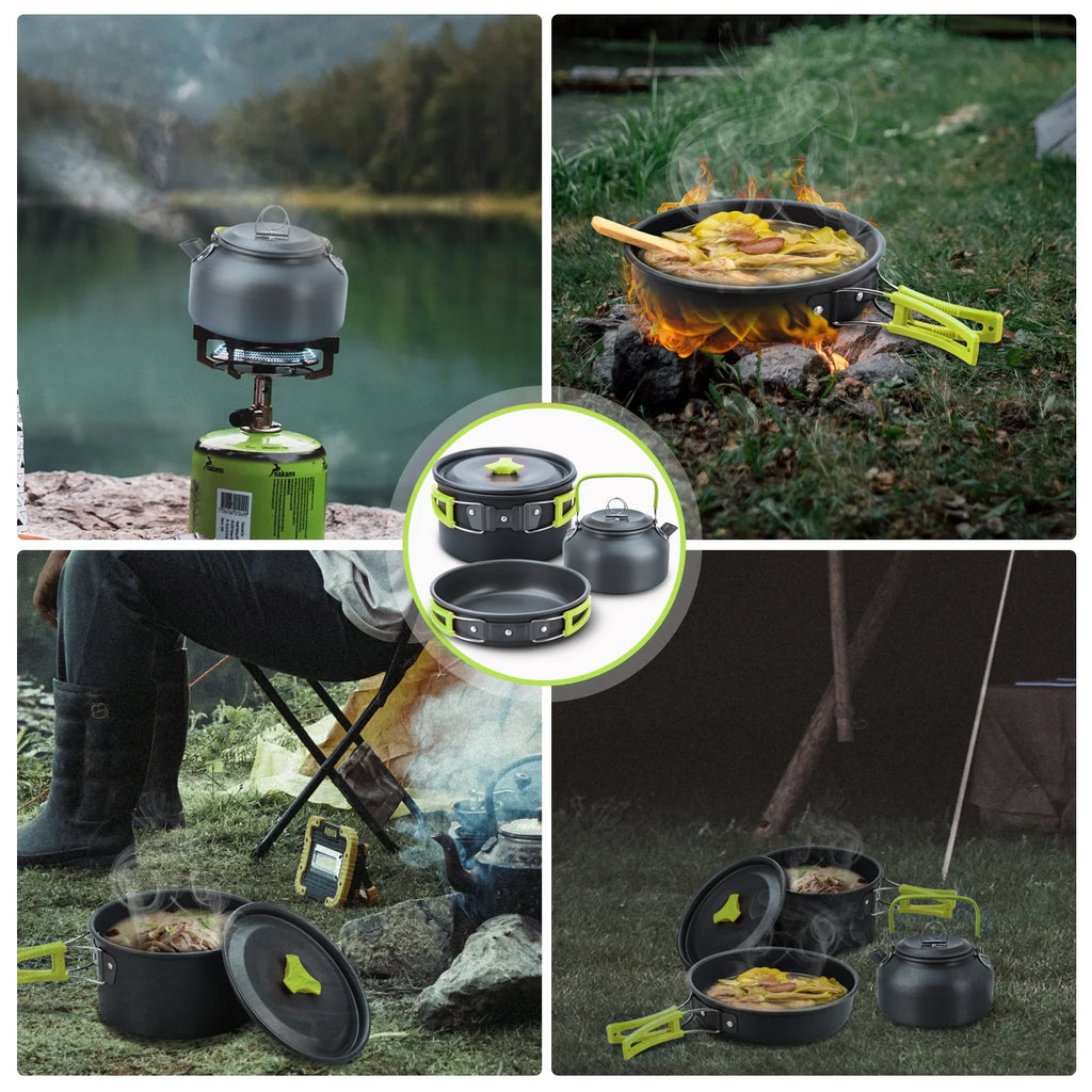 16pcs Camping Cookware Set R95878