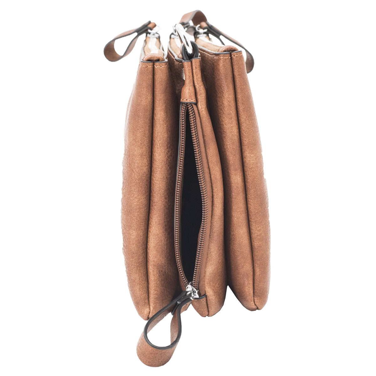 Brown Cross Body Purse N386