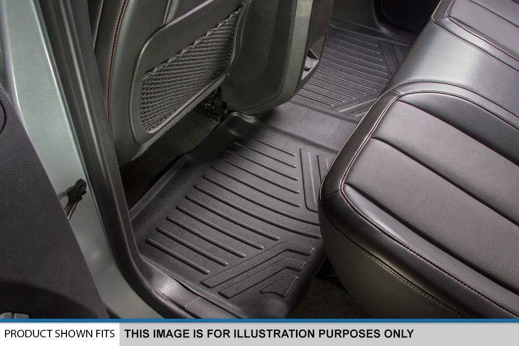Black 2 Row Floor Mat Liner Set I87969