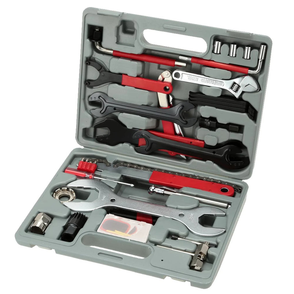 Portable Multifunctional Cycling Bike Tool Kit Set Carbon Steel Tools J557649