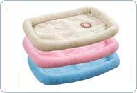Pink Sherpa Crate Bed J3645