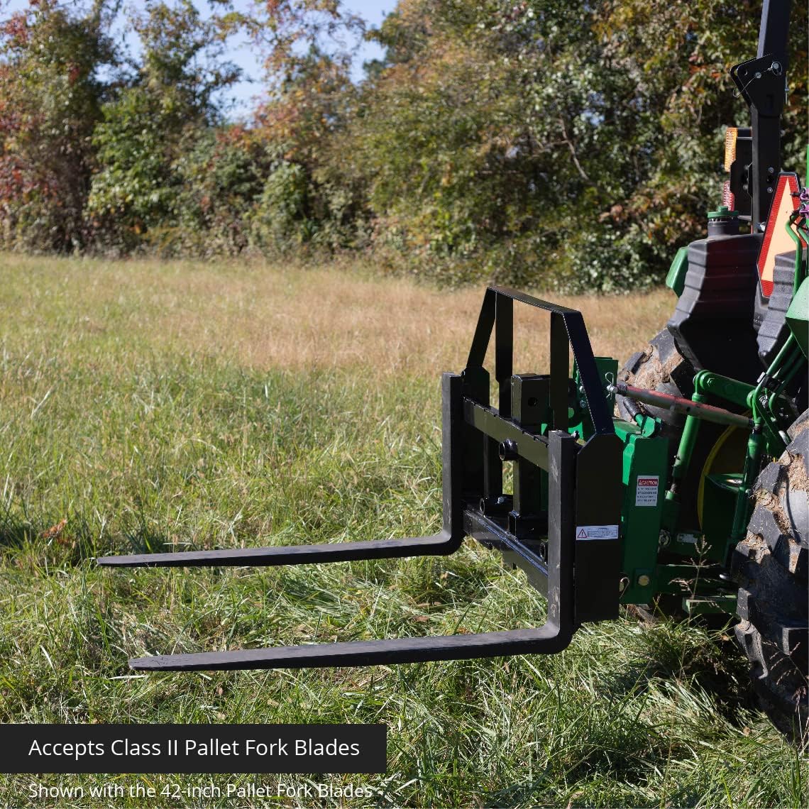 Pallet Fork Frame Attachment with 36 Fork Blades, 4,000 LB J315