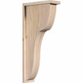 Carmel Smooth Corbel with Backplate, Douglas Fir H7426
