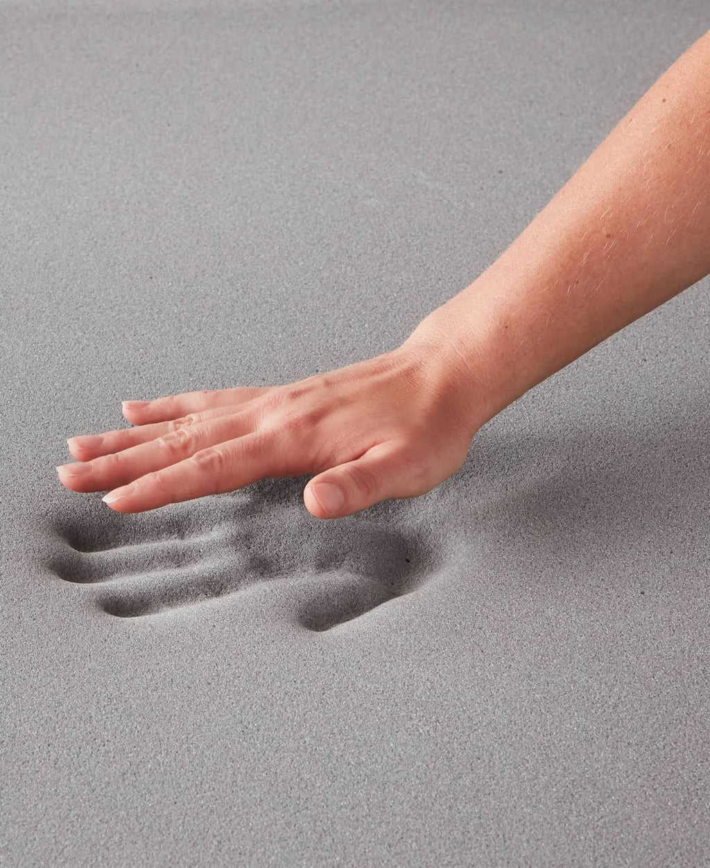 Grey Bamboo Charcoal Memory Foam Topper, California King Y516472