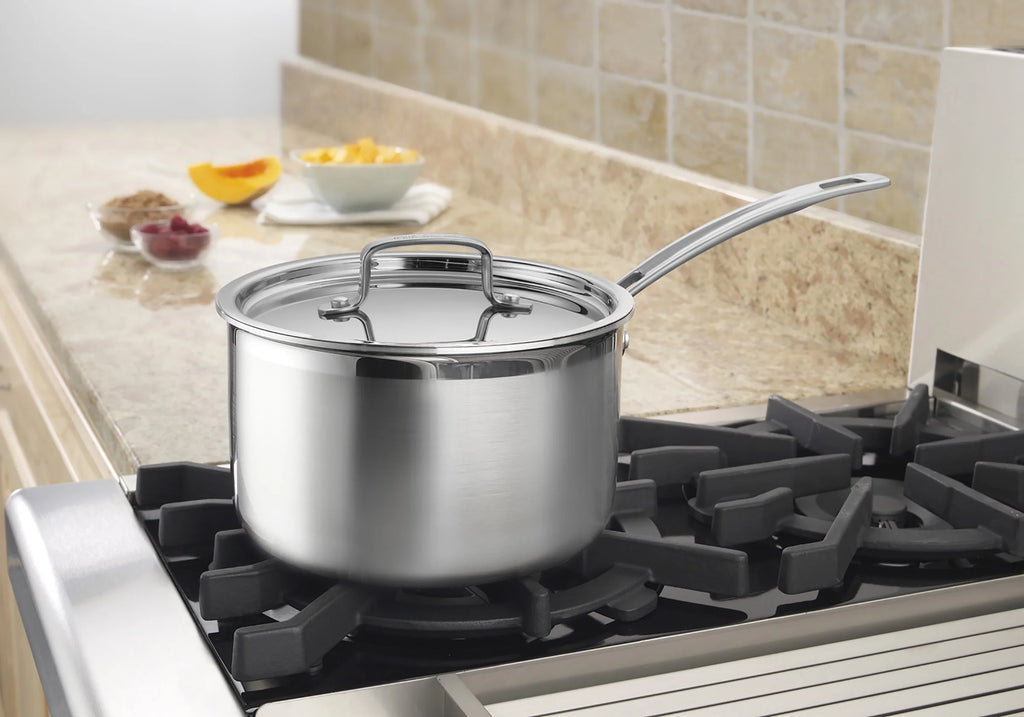 Stainless Triple Ply 4-Quart Saucepan P3511