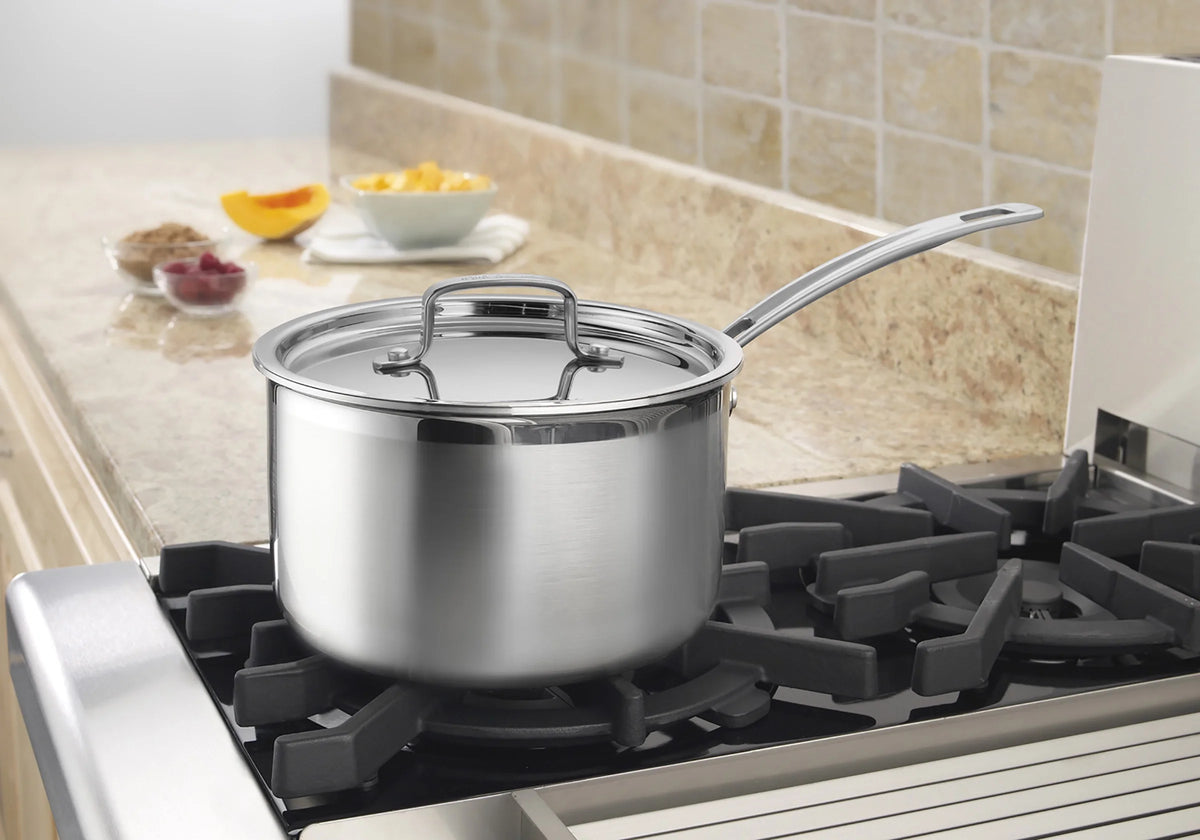 Stainless Triple Ply 4-Quart Saucepan P3511