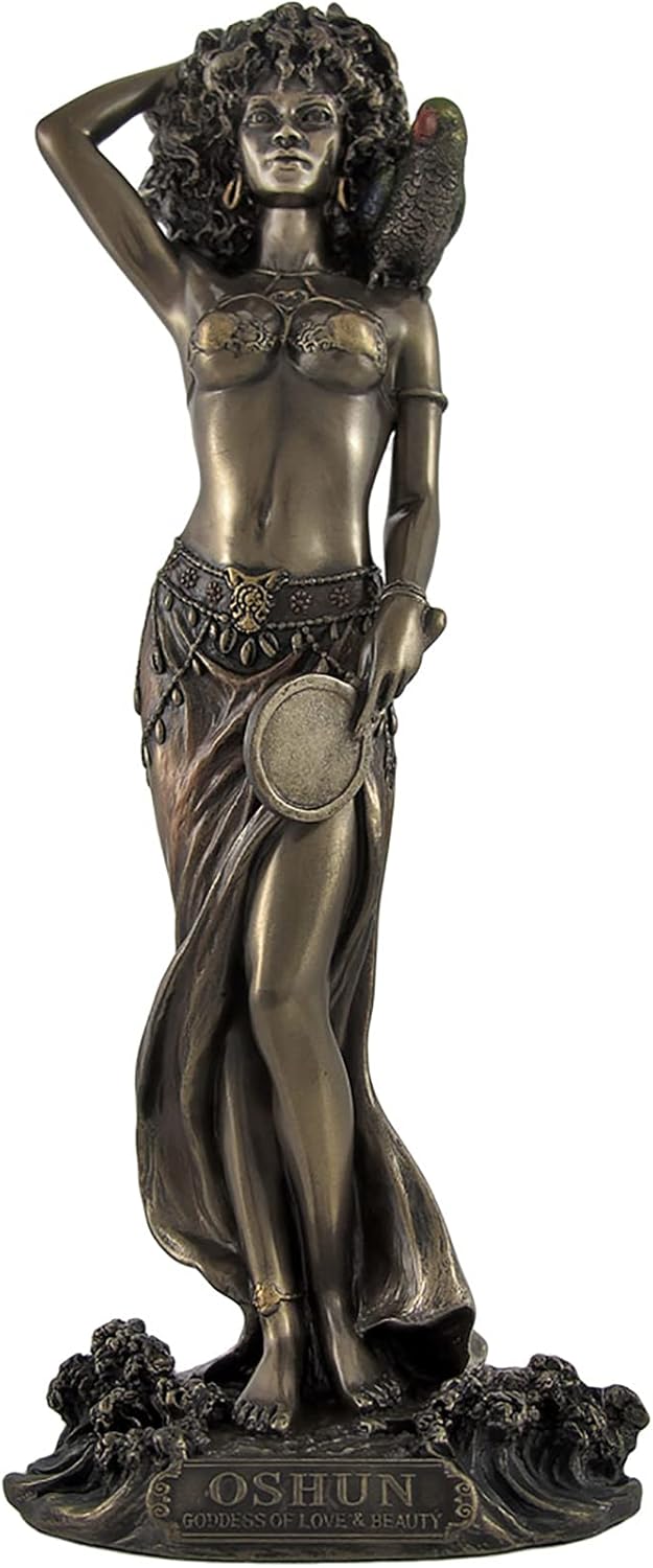 9.5 Inch Cold Cast Resin Antique Bronze Finish Statue R745451