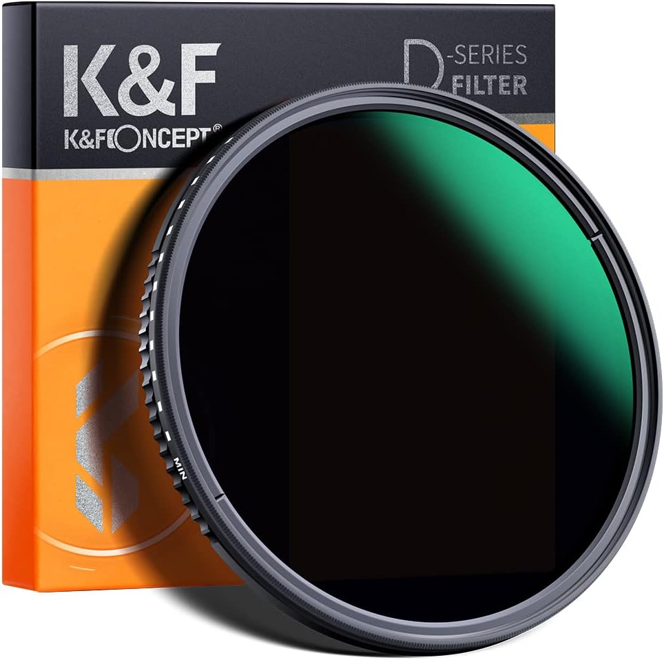72mm Variable ND3-ND1000 Neutral Density Lens Filter K8198
