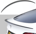 Matte Carbon Fiber Rear Trunk Spoiler L23933