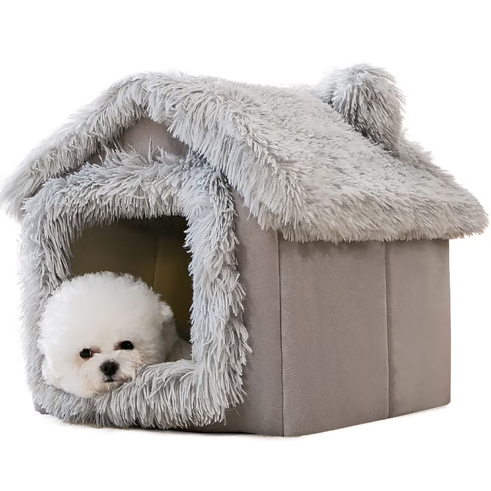Washable Pet Bed with Cave B63648