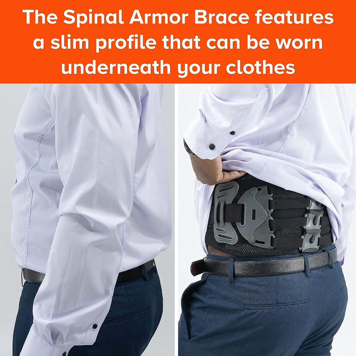 Breathable Adjustable Lumbar Support Back Brace B958202