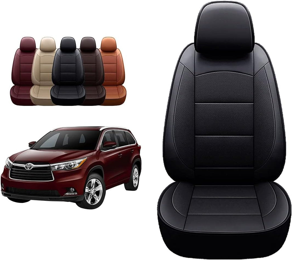 Black PU Leather Seat Cover for Highlander 40/60 Bench 2nd Row N719747
