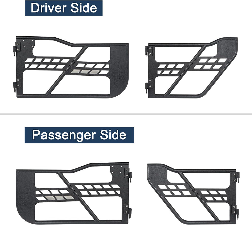 Steel Tube Summer Doors Front & Rear Kit for Jeep JL Wrangler & Gladiator JT 4-Door W650