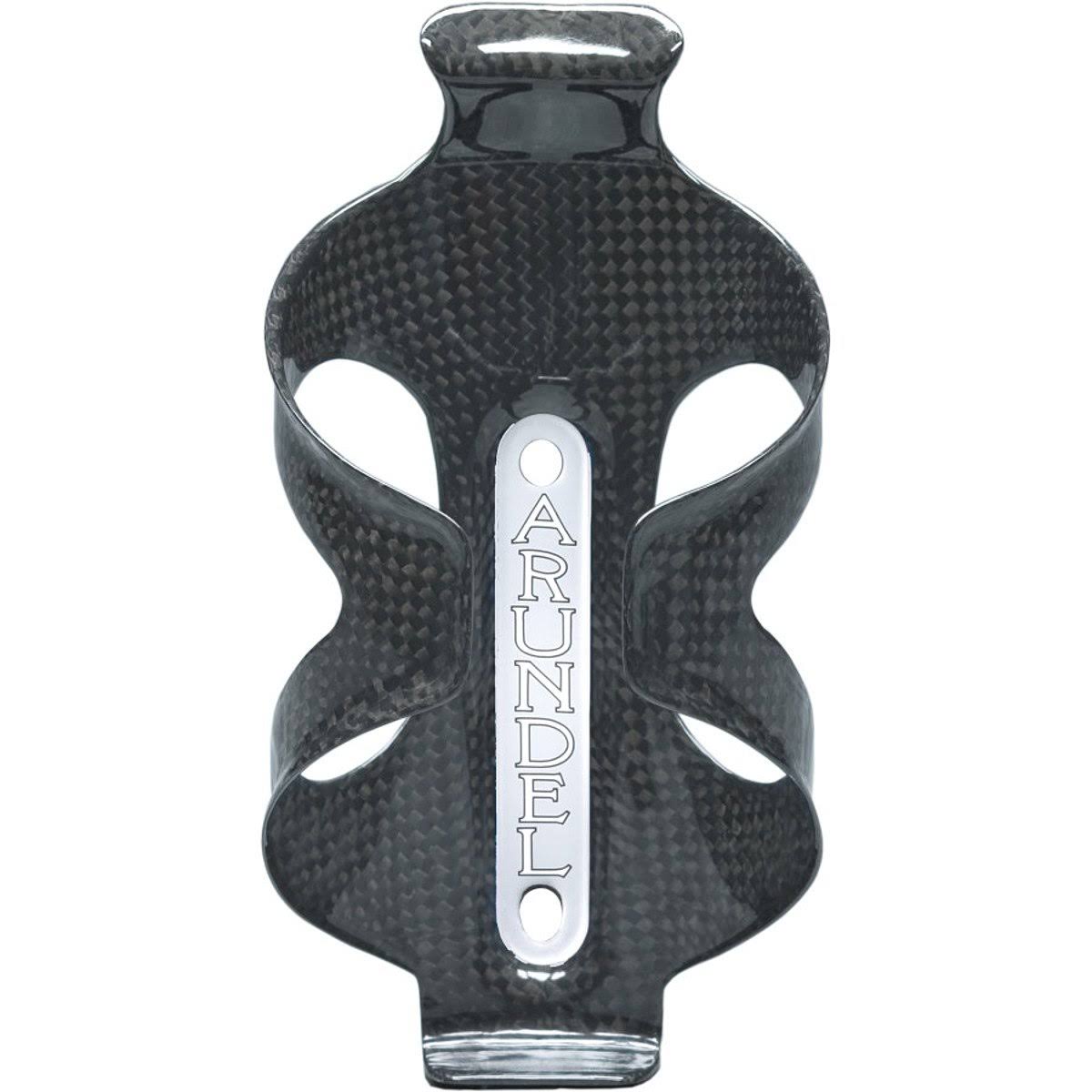 Silver Carbon Water Bottle Cage P556278