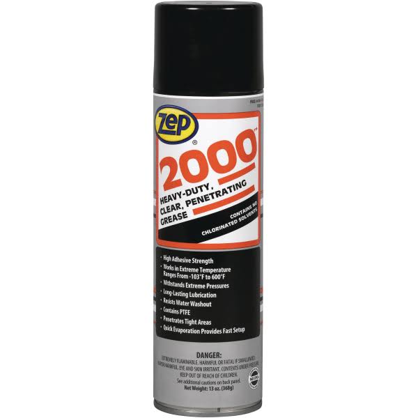 Heavy-Duty Clear Penetrating Grease, Pack of 12 Cans P955605